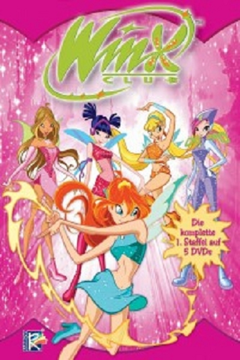 THE WINX CLUB 5 DVD BOX KOMPLETTE 1. STAFFEL NEW  