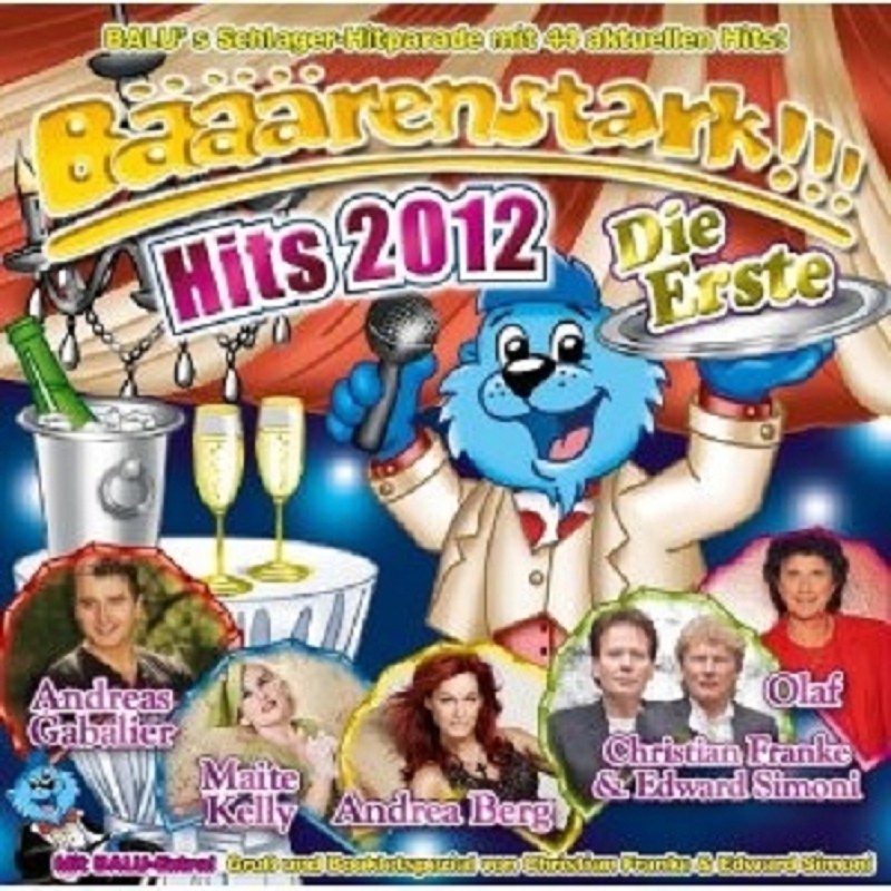 BÄÄÄRENSTARK 2012 DIE ERSTE 2 CD ANDREA BERG UVM NEW  