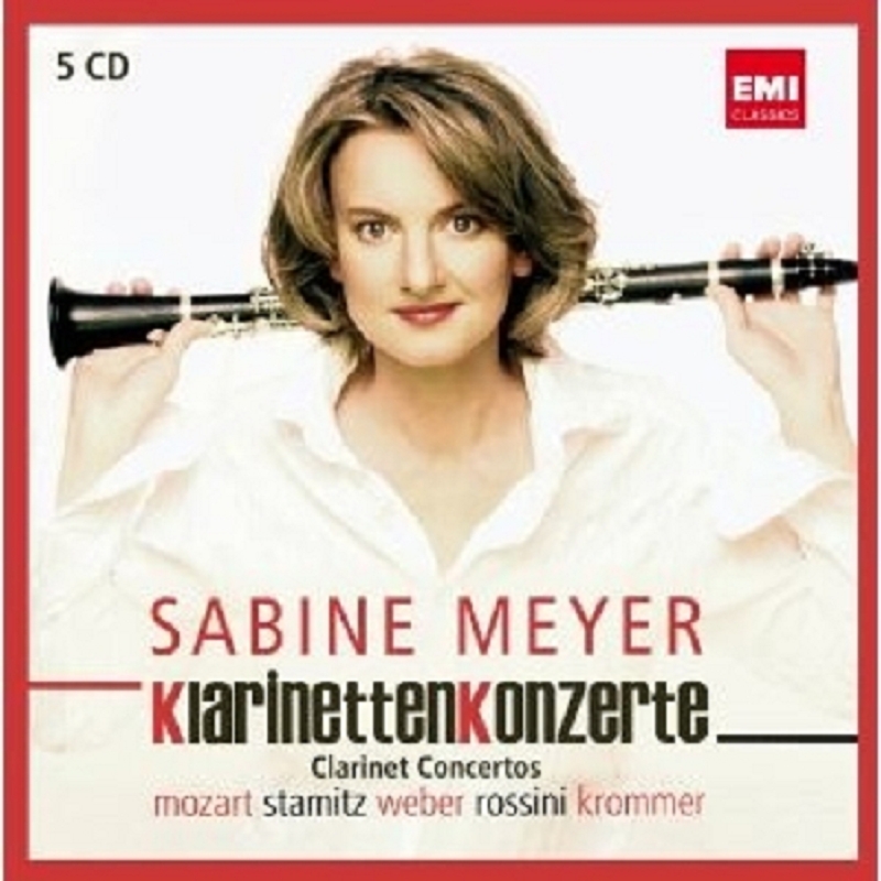 Sabine Meyer Klarinettenkonzerte 5 CD Neu