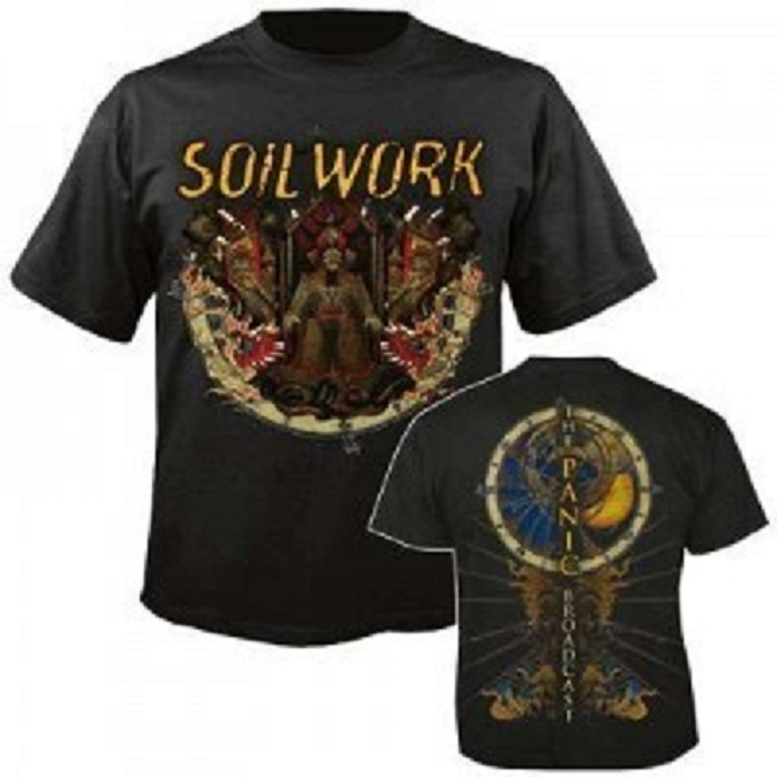 SOILWORK THE PANIC BROADCAST T SHIRT GRÖSSE/SIZE XXL  